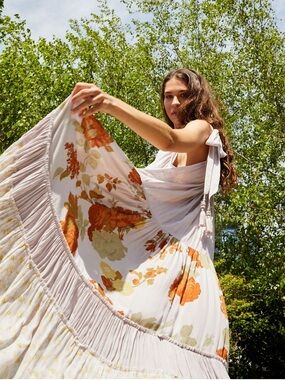 Free People Bare It All Printed
Maxi Dress